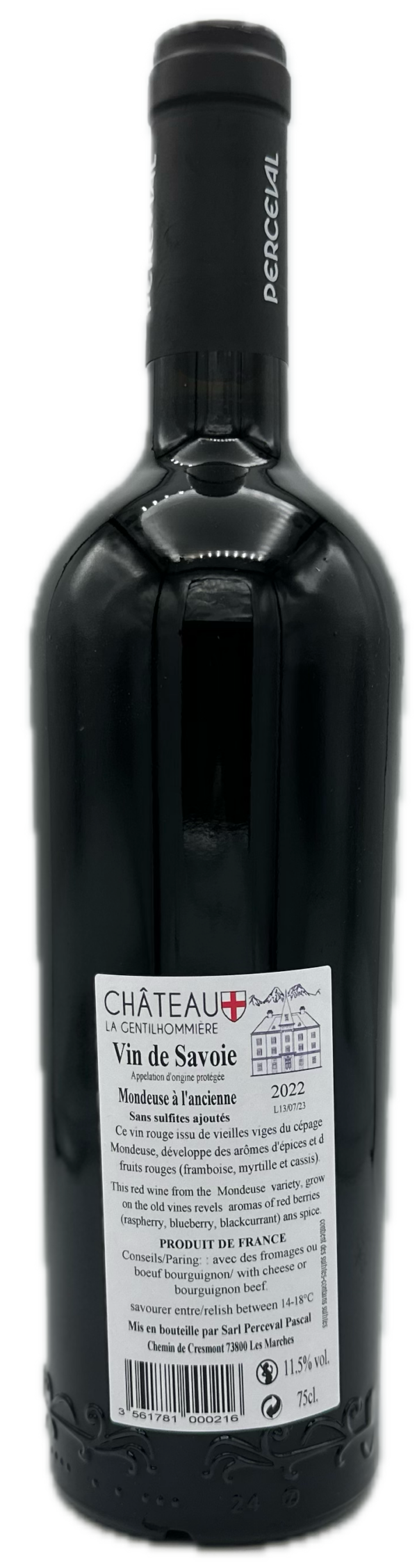 Château Mondeuse Vieilles Vignes à l'ancienne sans sulfites – Image 2