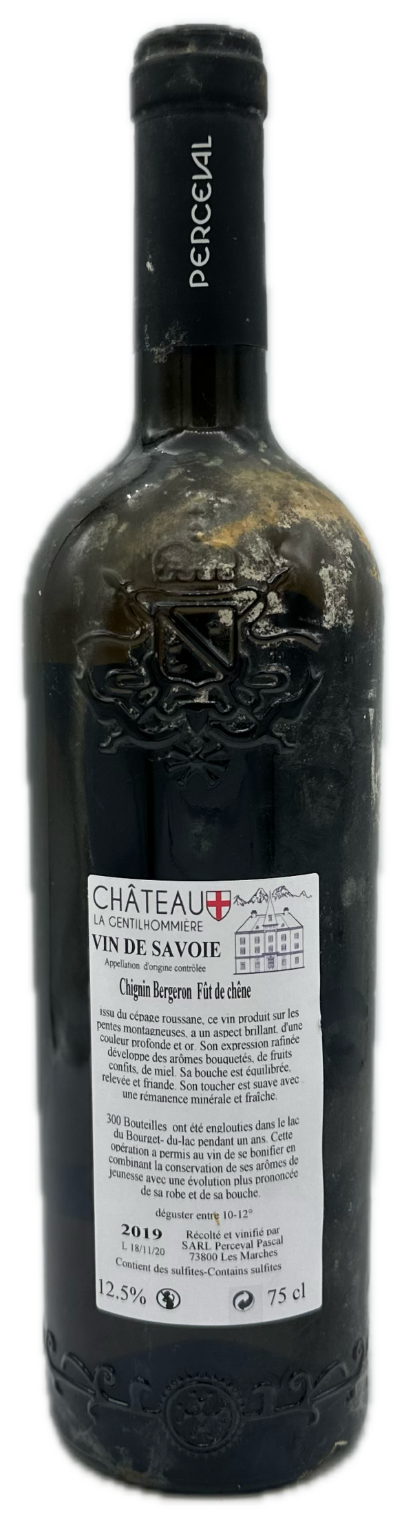 Vin des Profondeurs des Lacs Alpins AOP Chignin Bergeron Blanc 75cL – Image 2