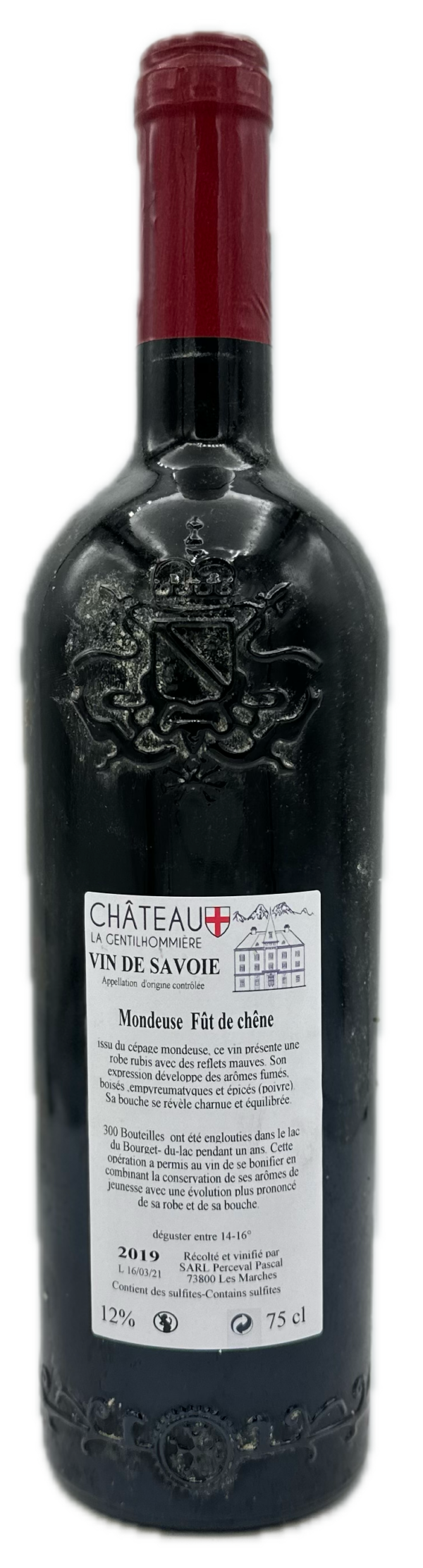 Vin des Profondeurs des Lacs Alpins Rouge 75cL – Image 2